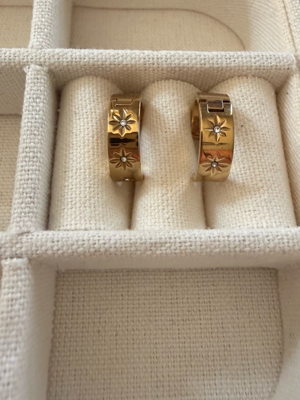 Fossil Cuff Earrings